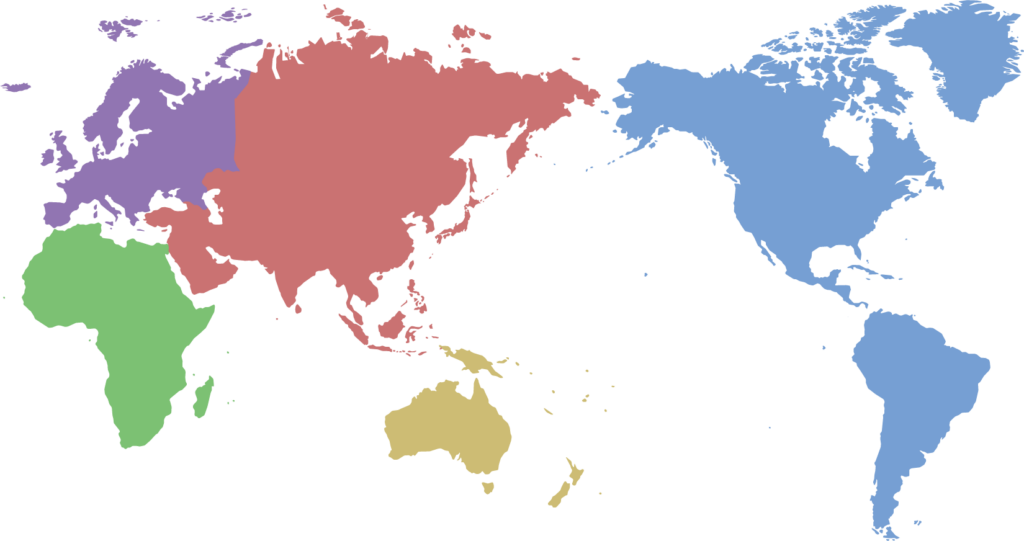 image of world map